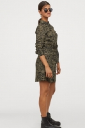 Vestido camisero con cinturón 11.99 €