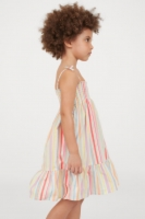 Vestido fruncido de algodón 9.99 €