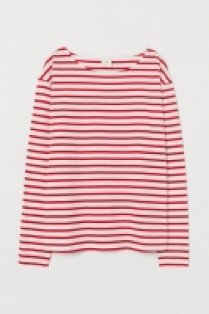 HM  Camiseta de punto con rayas