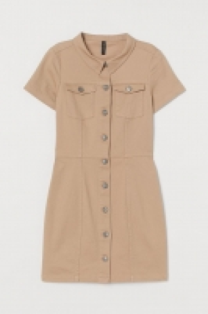 Vestido entallado de sarga 17.99 €