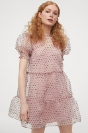 Vestido corto con manga puffy 21.99 €