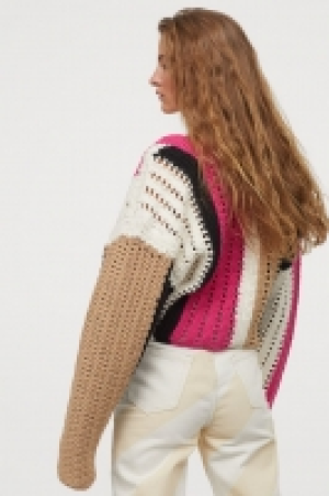 Jersey cropped de ganchillo 44.99 €