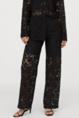 Pantalón recto de encaje 27.99 €