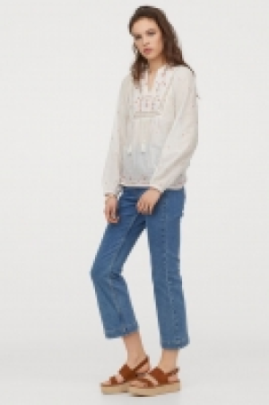 Blusa bordada de algodón 15.99 €