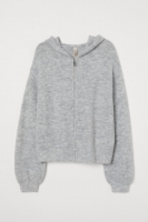 HM  Chaqueta de punto con capucha