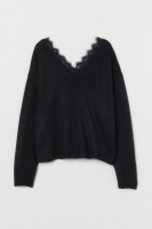 HM  Jersey con encaje