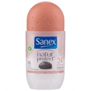 SANEX desodorante natur protect piel sensible roll on 50 ml 1.99 €