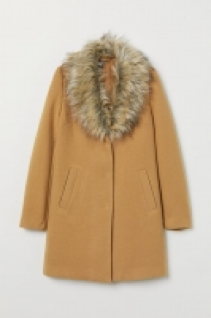 Abrigo con pelo sintético 41.99 €
