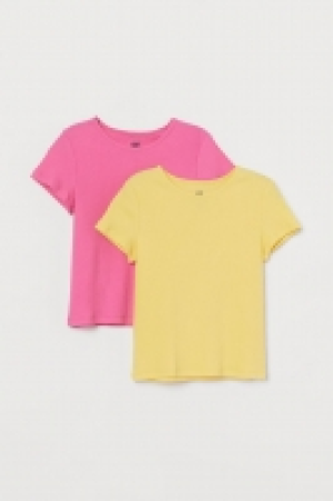 Pack de 2 camisetas de canalé 5.99 €