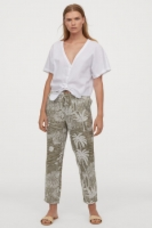 Pantalón de lino sin cierre 10.99 €