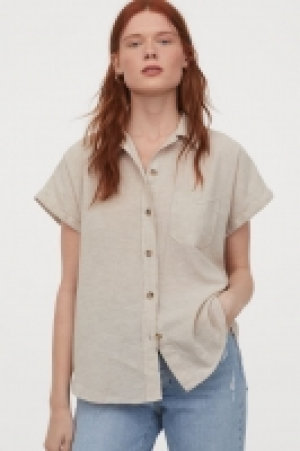 Camisa en mezcla de lino 13.99 €