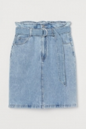 Falda vaquera paper bag 12.99 €