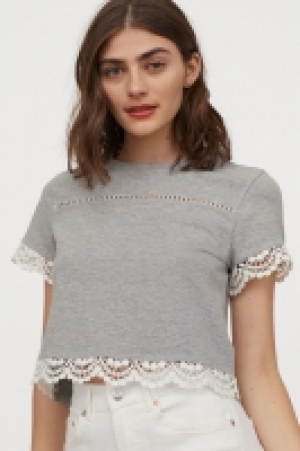 Top de punto con encaje 8.99 €