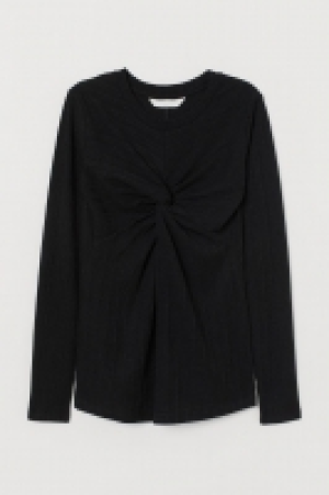 HM  MAMA Top con nudo decorativo