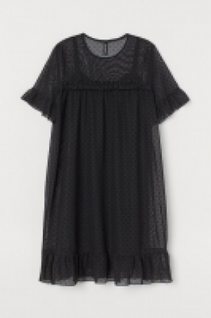 HM  Vestido corto de malla