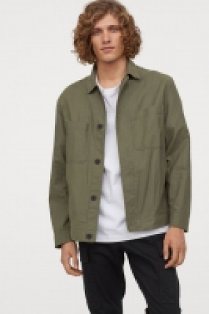 Chaqueta camisera con lino 12.99 €