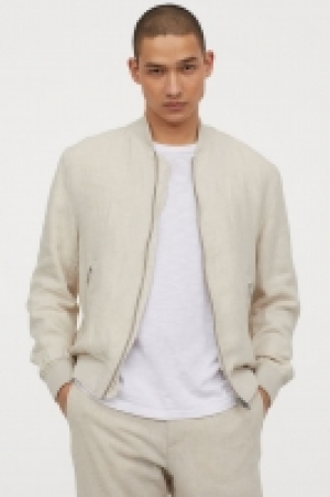 Cazadora bomber de lino 24.99 €