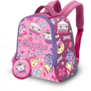 Toysrus  Mochila de neopreno Cupcakes 25 cm