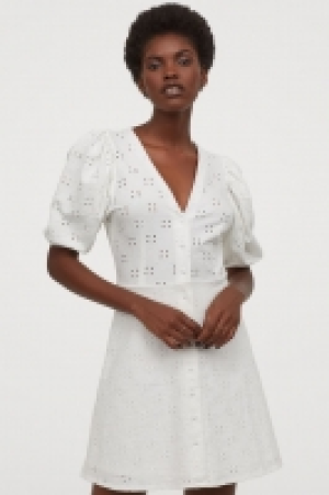 Vestido de algodón manga puffy 13.99 €