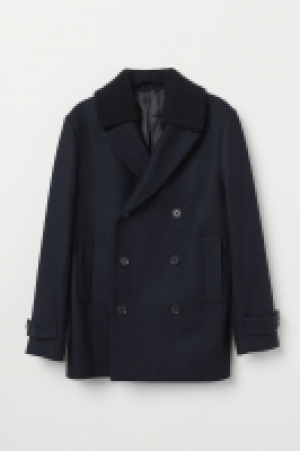Chaquetón en mezcla de lana 49.99 €
