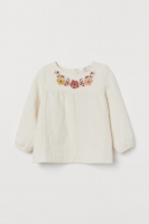 Blusa bordada de algodón 5.99 €