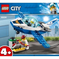 Toysrus  LEGO City - Policía Aérea Jet Patrulla - 60206