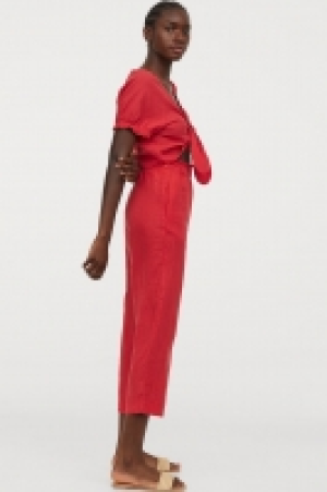 Pantalón culotte de lino 20.99 €