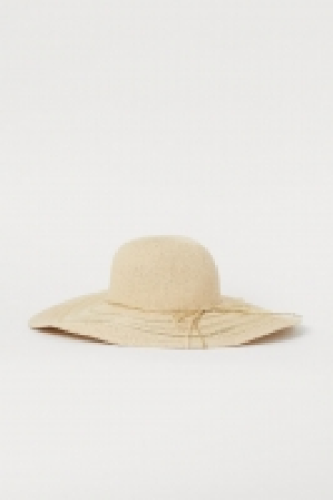 HM  Sombrero de paja con brillo