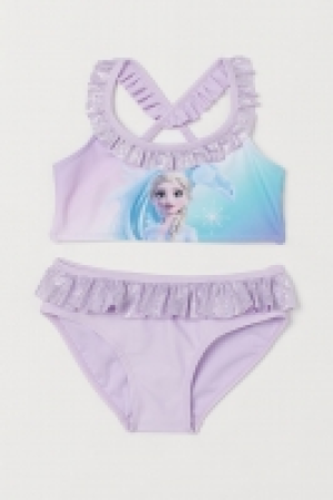 HM  Bikini de volantes con motivo