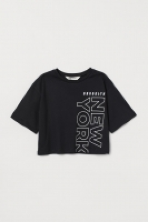 Camiseta cropped con estampado 5.99 €