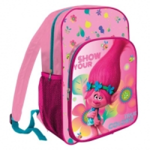 Toysrus  Trolls - Mochila 42 cm Adaptable a Carro