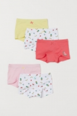 HM  Pack de 5 bragas bóxer