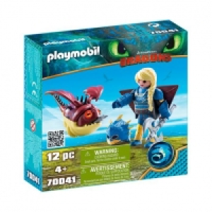 Playmobil - Astrid con traje volador y Globoglob - 70041