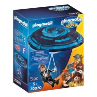 Toysrus  Playmobil - Rex Dasher con Paracaídas Playmobil The Movie - 