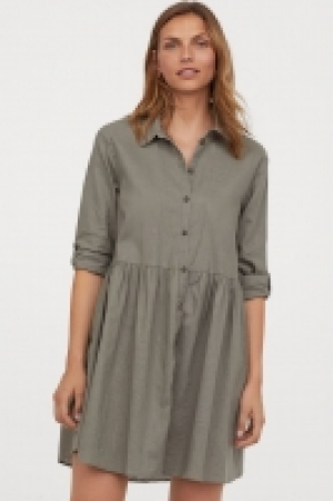 Vestido camisero con lino 17.99&nbsp;&euro;