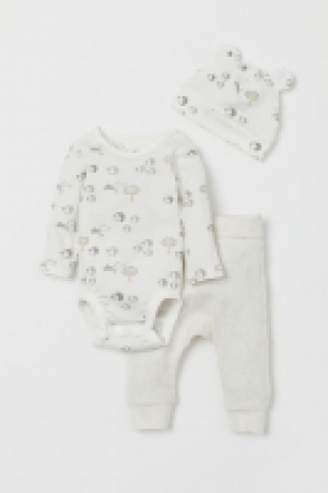Conjunto de algodón 3 piezas 5.99 €