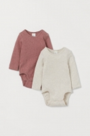 Pack de 2 bodies en canalé 10.99 €