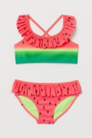 Bikini estampado con volantes 7.99 €