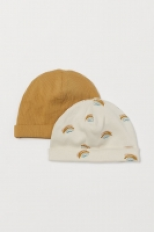 Pack de 2 gorros de algodón 8.99 €
