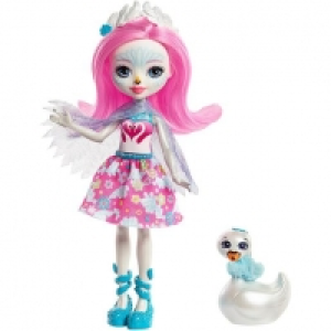 Enchantimals - Siffi Swan - Muñeca y Mascota