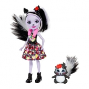 Enchantimals - Muñeca con Mascota - Sage Skunk y Caper