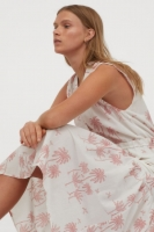 HM  Vestido en mezcla de algodón