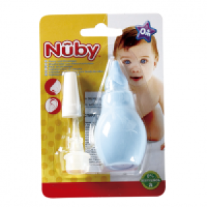 NUBY aspirador nasal y jeringa limpia oídos +0 meses 1 ud 5.49 €