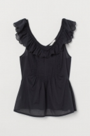 Top de algodón con volantes 10.99 €