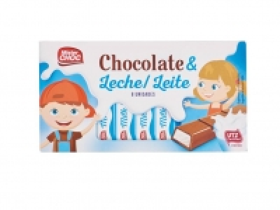 Lidl  Barritas de chocolate y leche