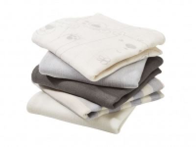 Muselinas para bebé en tonos neutros pack 5 9.99 €