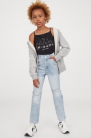 HM  Relaxed Fit High Jeans