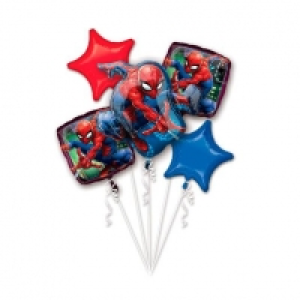 Spider-Man - Pack 5 Globos Bouquet 9.50 €