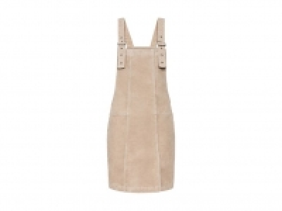 Lidl  Vestido peto beige mujer