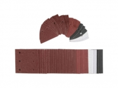 Lidl  Set de papel de lija para lijadora pack 60